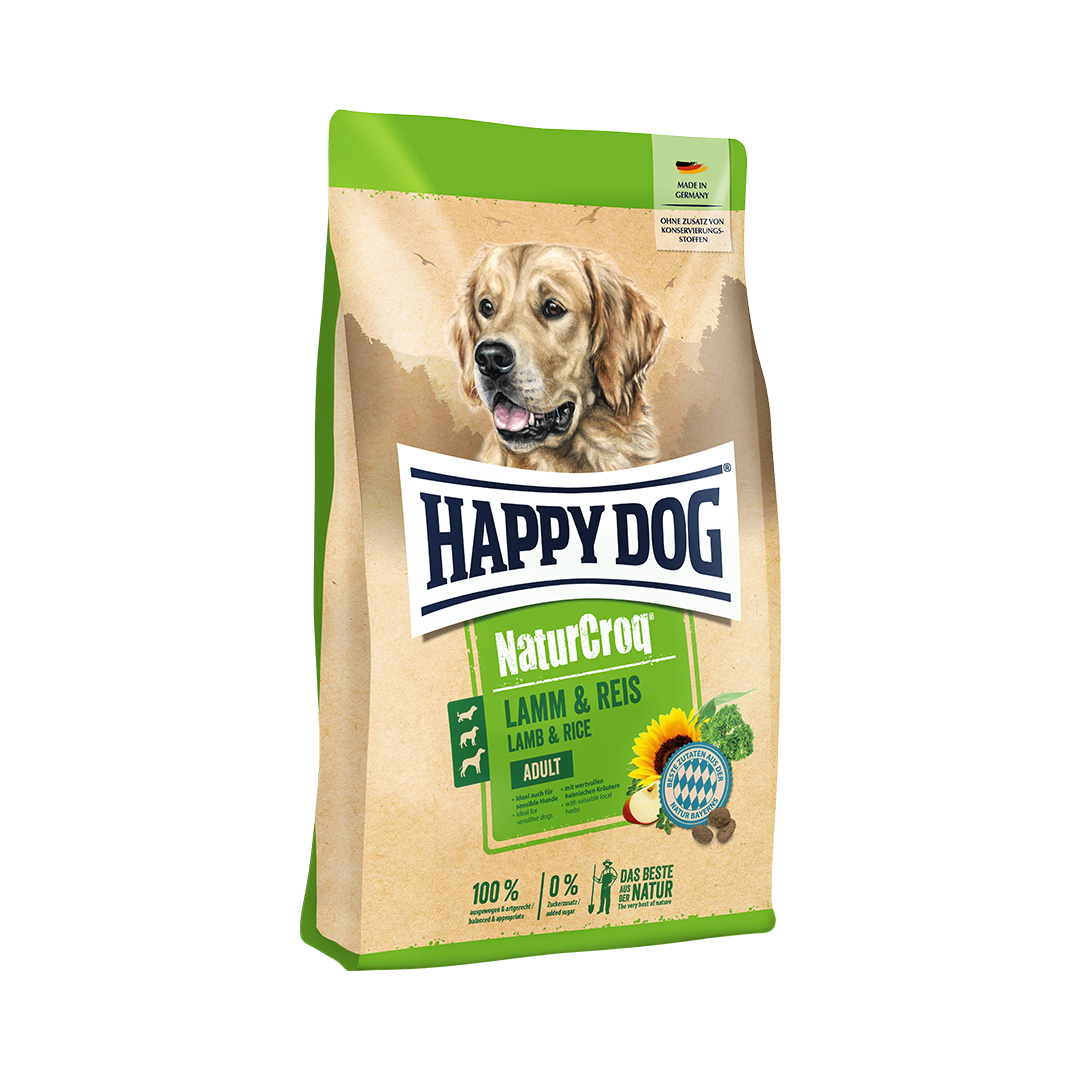 Happy Dog NaturCroq Adult Lamm & Reis
