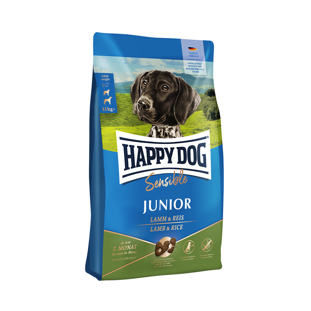 Happy Dog Sensible Junior Lamb & Rice